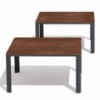 Mesa de exterior adis de Sovet con tapa de cerámica. Mesas de comedor outdoor.