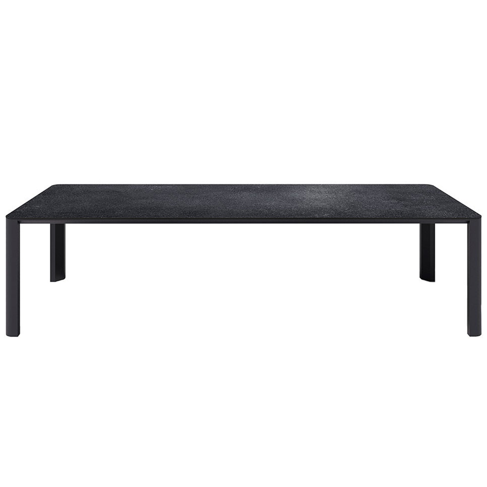 Mesa de exterior adis de Sovet con tapa de cerámica. Mesas de comedor outdoor.