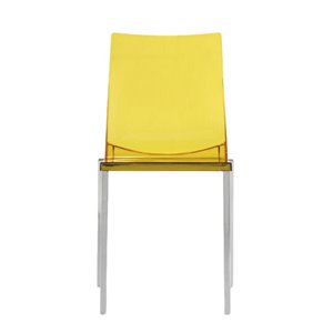 Silla Kuadra 1271 de Pedrali. Sillas de diseño. Sillas modernas apilables.