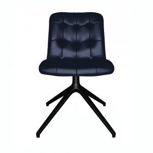 Silla Kuga Slim Giratoria de Bontempi. Sillas de comedor o salón de diseño.