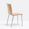 Silla Kuadra 1321 de Pedrali. Sillas de diseño. Sillas modernas contract.