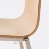 Silla Kuadra 1321 de Pedrali. Sillas de diseño. Sillas modernas contract.