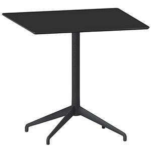 Mesa de exterior alis de Sovet con tapa de cerámica. Mesas cuadradas para café.