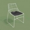 Silla Keyah de Sovet Italia. Sillas de metal para espacios exteriores.