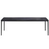 Mesa de exterior slim de Sovet. Mesas rectangular para uso en exterior.