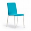 Silla Kuadra 1010 de Pedrali. Sillas de diseño. Sillas contract. Sillas tapizadas.