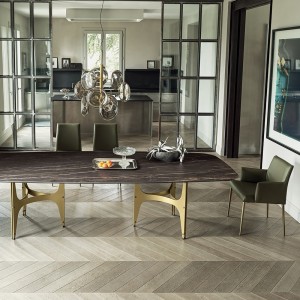Silla Mila de Bontempi. Sillas y butacas de comedor de diseño italiano.