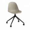 Silla Mood Giratoria de Bontempi. Sillas de salón o comedor de diseño italiano.