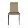 Silla Nata Flex Acero de Bontempi. Sillas de comedor de diseño contemporáneo.
