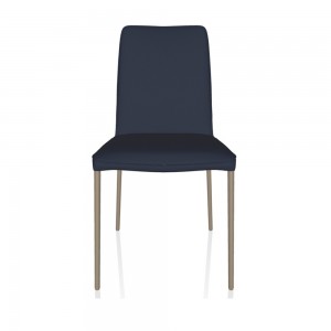 Silla Nata Acero de Bontempi. Sillas y taburetes de diseño para comedor.