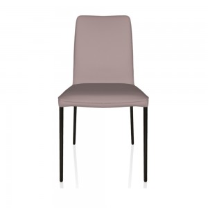 Silla Nata Acero de Bontempi. Sillas y taburetes de diseño para comedor.