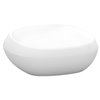 Puf Noma Low con Luz LED Interior y Acabado en Color Hielo de Vondom