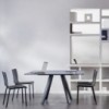 Silla Kuadra XL 2411 de Pedrali. Sillas de diseño. Sillas modernas de madera.
