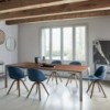 Silla Polo Madera de Bontempi. Sillas para comedor de diseño italiano.