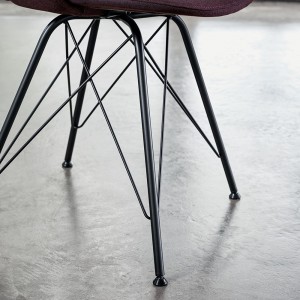 Silla Polo Acero de Bontempi. Sillas para comedor de diseño italiano.