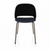 Silla Polo Acero de Bontempi. Sillas para comedor de diseño italiano.