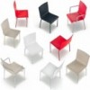 Silla Kuadra XL 2403/2409 de Pedrali. Sillas de diseño moderno. Sillas plásticas.