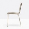 Silla Kuadra XL 2461 de Pedrali. Sillas de diseño. Sillas tapizadas contract.