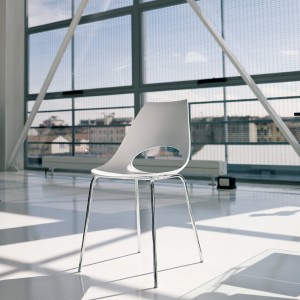 Silla Shark de Bontempi. Sillas modernas de diseño para comedor o cocina.