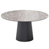 Mesa de exterior totem  de Sovet con tapa de cerámica. Mesas modernas.
