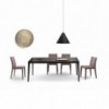 Silla Sofia de Bontempi. Sillas de comedor. Muebles de diseño contemporáneo.