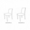 Silla Sofia de Bontempi. Sillas de comedor. Muebles de diseño contemporáneo.