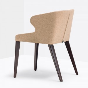 Sillón Leila 681 de Pedrali. Sillones de diseño. Sillones de salón y contract.