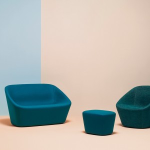 Sofá Log 368 de Pedrali. Sofás de diseño. Sofás para contract modernos.