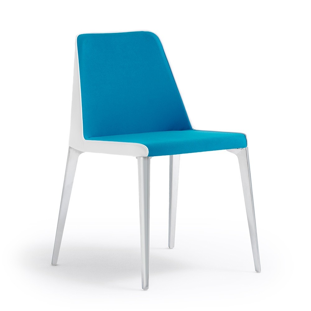 Silla Laja 880 de Pedrali. Sillas de diseño. Sillas tapizadas modernas.