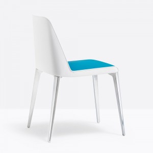 Silla Laja 880 de Pedrali. Sillas de diseño. Sillas tapizadas modernas.