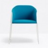 Sillón Laja 881/882 de Pedrali. Sillones de diseño. Sillones tapizados.