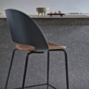 Taburete Polo de Bontempi. Taburetes de cocina de fabricación italiano.