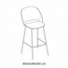 Taburete Polo de Bontempi. Taburetes de cocina de fabricación italiano.
