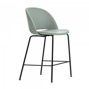 Taburete Polo Tapizado de Bontempi. Taburetes para cocina de diseño italiano.