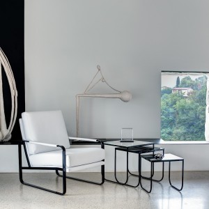 Butaca Clarissa de Bontempi. Sillas y butacas de diseño italiano para salón.
