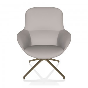 Butaca Long Island Giratoria de Bontempi. Sillas y butacas modernas de diseño italiano.