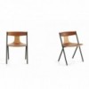 Silla tapizada Quadra de Viccarbe. Mobiliario de diseño para interior.