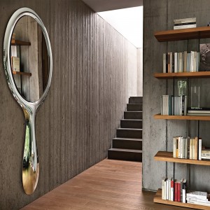 Espejo Lollipop de Fiam. Catálogo de espejos diseño italiano moderno.