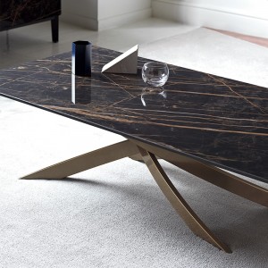 Mesa Auxiliar Artístico de Bontempi. Muebles modernos italianos.