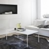 Mesa Auxiliar Diagonal Rectangular de Bontempi. Muebles modernos italianos.