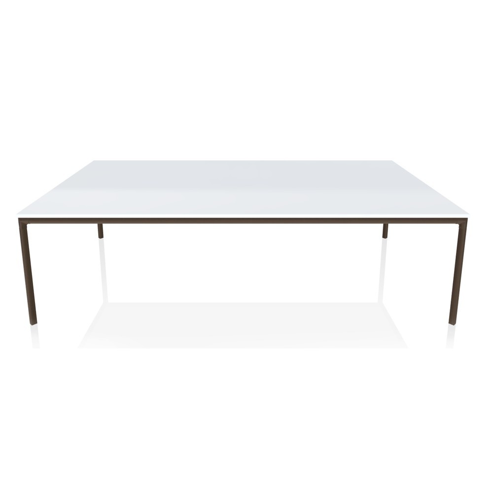 Mesa Auxiliar Diagonal Rectangular de Bontempi. Muebles modernos italianos.