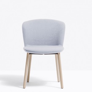 Sillón Nym 2832 de Pedrali. Sillas de diseño. Sillas tapizadas modernas.