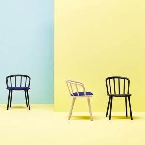 Silla Nym 2830 de Pedrali. Sillas de diseño. Sillas de madera modernas.