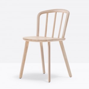 Silla Nym 2830 de Pedrali. Sillas de diseño. Sillas de madera modernas.