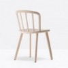 Silla Nym 2830 de Pedrali. Sillas de diseño. Sillas de madera modernas.