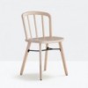 Silla Nym 2830 de Pedrali. Sillas de diseño. Sillas de madera modernas.