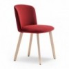 Sillón Nym 2832 de Pedrali. Sillas de diseño. Sillas tapizadas modernas.