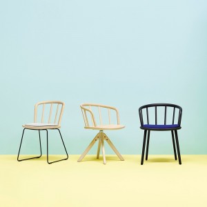 Silla Nym 2850/2851 de Pedrali. Sillas de diseño. Sillas de hogar y contract.