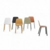 Silla Maarten plástico. Mobilario de diseño moderno ideal para interiores.