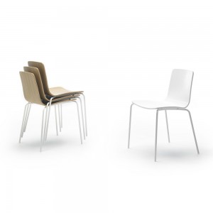 Silla Klip de Viccarbe. Mobilario de diseño moderno para contract.